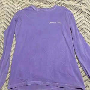 Comfort colors- southern trends purple long sleeve!